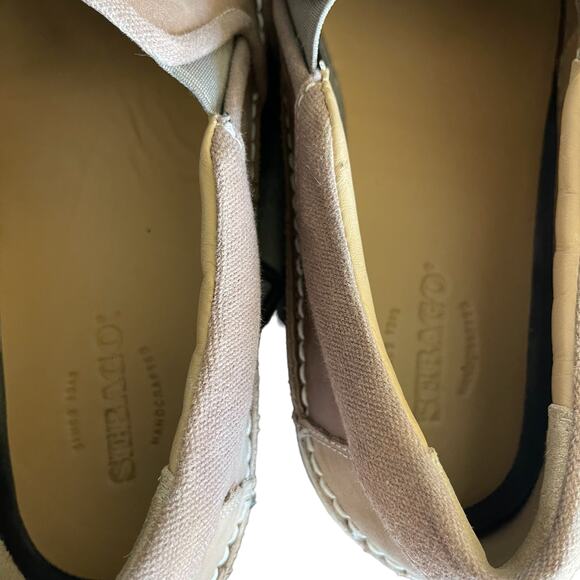 Sebago Ryde Slip On Taupe Leather Men’s Shoes Size 11 - Picture 8 of 10